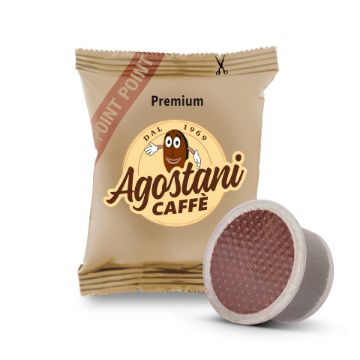 Immagine di 100 capsule Caffè Agostani Point PREMIUM compatibili Lavazza Espresso Point