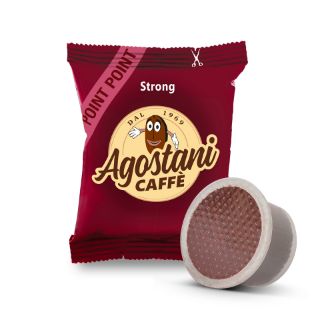 Immagine di 100 capsule Caffè Agostani Point STRONG compatibili Lavazza Espresso Point