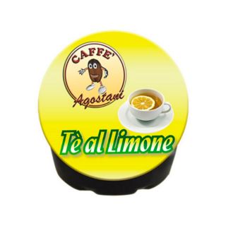 Immagine di 16 capsule thè al limone AGOSTANI SMALL by RISTORA compatibile Agostani Small Cup e Lavazza a Modo Mio