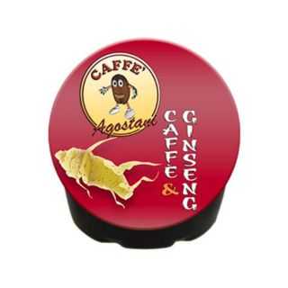 Immagine di 16 capsule caffè al Ginseng AGOSTANI SMALL by RISTORA compatibile Agostani Small Cup e Lavazza a Modo Mio