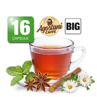 Immagine di 16 Capsule Tisana Digestiva Agostani Big Compatibili Nescafé Dolce Gusto