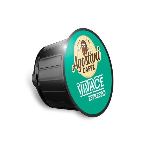 Immagine di 120 capsule Caffè Agostani Big ESPRESSO VIVACE compatibili Nescafé Dolce Gusto Immagine di 120 capsule Caffè Agostani Big ESPRESSO VIVACE compatibili Nescafé Dolce Gusto