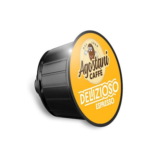 Immagine di 120 capsule Caffè Agostani Big ESPRESSO DELIZIOSO compatibili Nescafé Dolce Gusto Immagine di 120 capsule Caffè Agostani Big ESPRESSO DELIZIOSO compatibili Nescafé Dolce Gusto