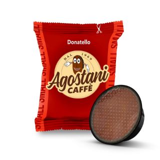 Immagine di 100 capsule Caffè Agostani Small DONATELLO Compatibile Agostani Small Cup e Lavazza A Modo Mio 