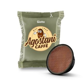 Immagine di 100 capsule Caffè Agostani Small GIOTTO Compatibile Agostani Small Cup e Lavazza A Modo Mio 
