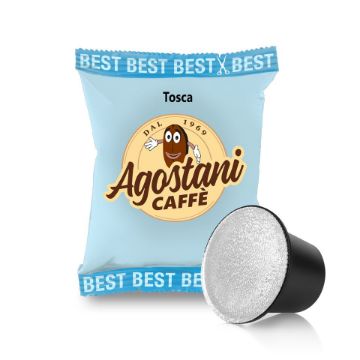 Visualizza i dettagli per 100 capsule Caffè Agostani Best TOSCA compatibili Nespresso Immagine di 100 capsule Caffè Agostani Best TOSCA compatibili Nespresso