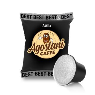 Immagine di 100 capsule Caffè Agostani Best ATTILA compatibili Nespresso