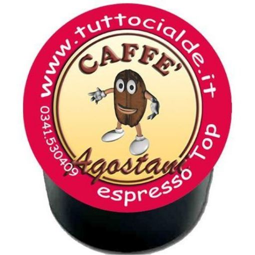 Immagine di 100 capsule Caffè Agostani Top RED compatibili Lavazza Blue e In Black Immagine di 100 capsule Caffè Agostani Top RED compatibili Lavazza Blue e In Black
