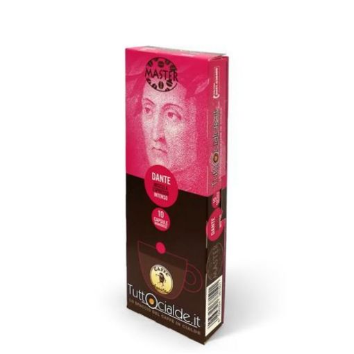 Immagine di 100 capsule Caffè Agostani Master DANTE compatibili Caffitaly Immagine di 100 capsule Caffè Agostani Master DANTE compatibili Caffitaly