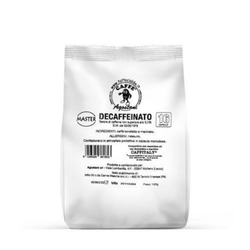 Immagine di 48 capsule Caffè Agostani Master DECAFFEINATO compatibili Caffitaly Immagine di 48 capsule Caffè Agostani Master DECAFFEINATO compatibili Caffitaly