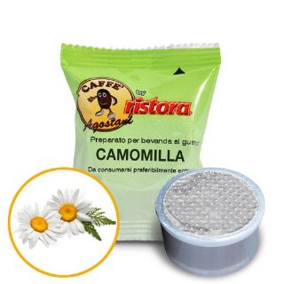 Immagine di 50 Capsule caffè Agostani by Ristora Camomilla Compatibili Lavazza Espresso Point