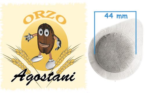Immagine di 50 Cialde Caffè Orzo Agostani formato 44mm 