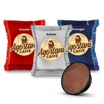 Visualizza i dettagli per 150 capsule Caffè Agostani SMALL miste compatibile Small Cup e Lavazza a Modo Mio Immagine di 150 capsule Caffè Agostani SMALL miste compatibile Small Cup e Lavazza a Modo Mio