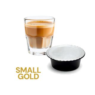 Immagine di 16 capsule Cortado Agostani SMALL GOLD compatibili Agostani Small Cup e Lavazza A Modo Mio