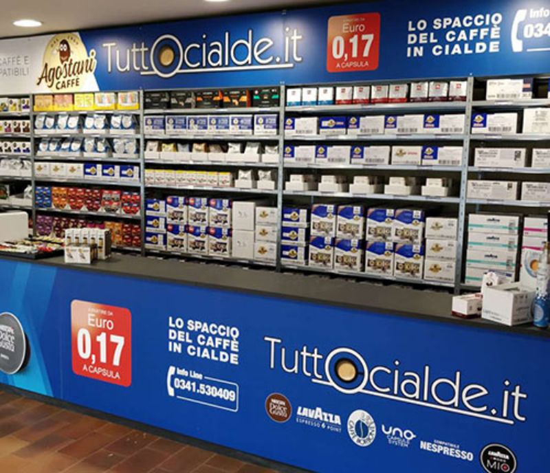 Tuttocialde Rho (Milano) Negozio Cialde Capsule Caffè