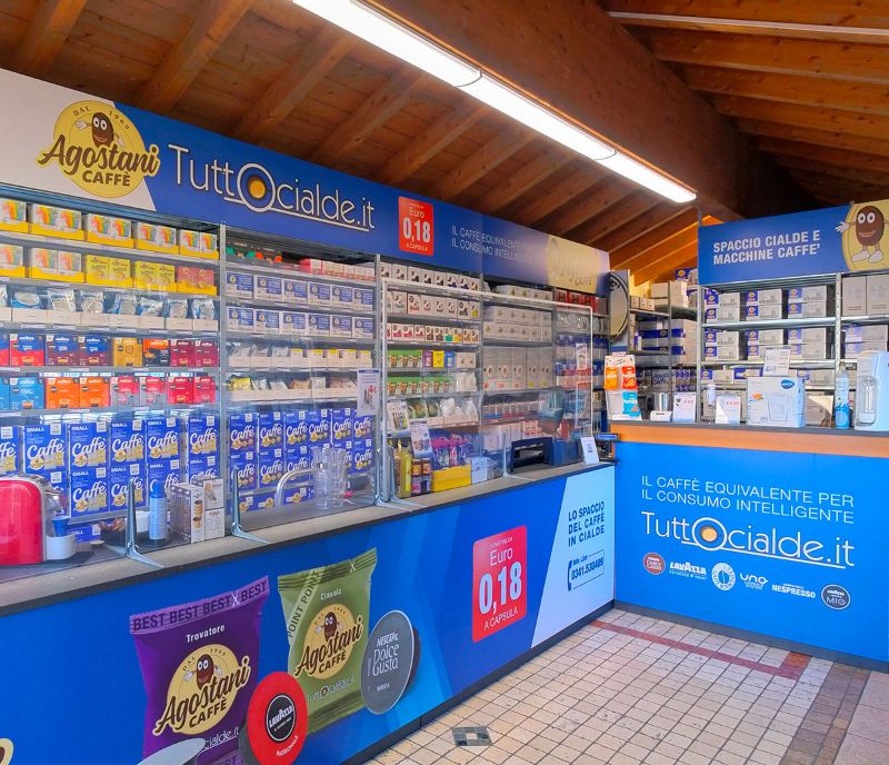 Tuttocialde Cernusco Lombardone (Lecco) Negozio Cialde Capsule Caffè