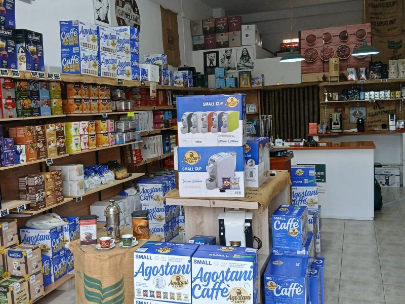 Emporio del Caffè Selargius (Cagliari) negozio cialde e capsule caffè