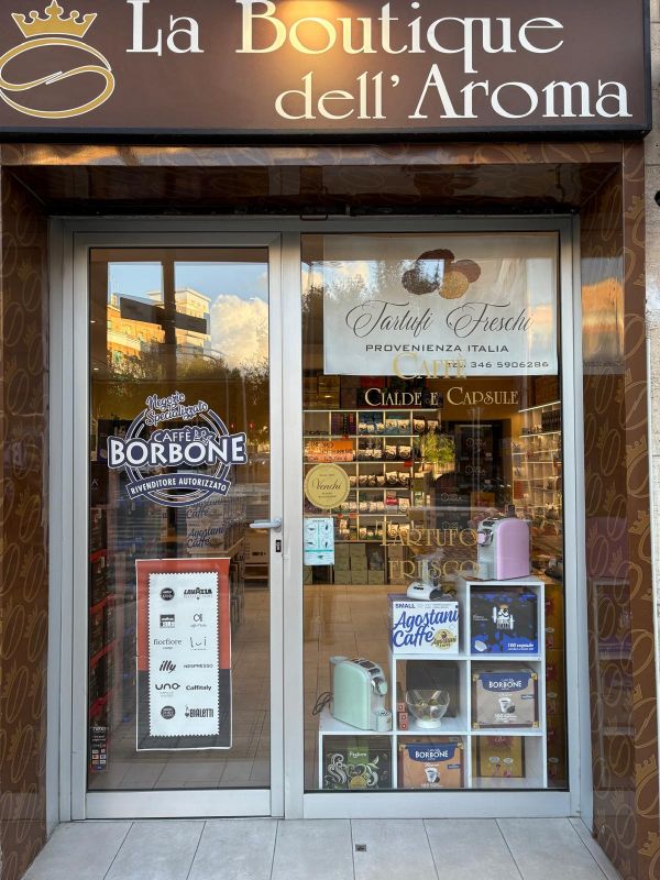 La Boutique dell'Aroma Terni negozio cialde e capsule caffè