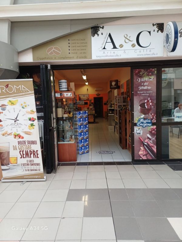 Arte&Caffe' Tarquinia (Viterbo) Negozio Cialde Capsule Caffè