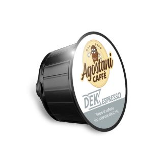 Immagine di 120 capsule Caffè Agostani Big Gold ESPRESSO DECAFFEINATO compatibili Nescafé Dolce Gusto